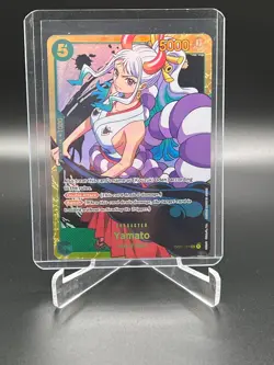Yamato OP01-121 SEC Original One Piece TCG Romance Dawn Foil NM ENGLISH - Image 1