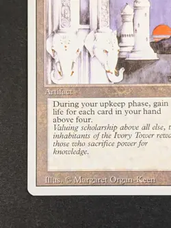 MTG TCG Card - 1x Ivory Tower - Revised (3rd) Edition - NM - Vintage Magic SGC - Image 3