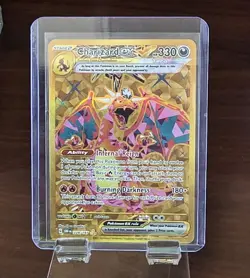 Pokemon TCG Charizard EX Hyper Rare Holo Card 228/197 Sv03: Obsidian Flames - Image 1