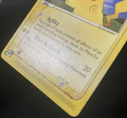 Pikachu 43/95 Team Magma vs Team Aqua Regular *DAMAGED* Pokemon Card - Image 4