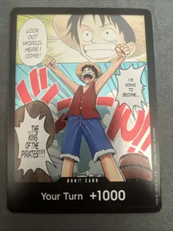 DON!! Card (Alternate Art) Romance Dawn Foil - Image 1