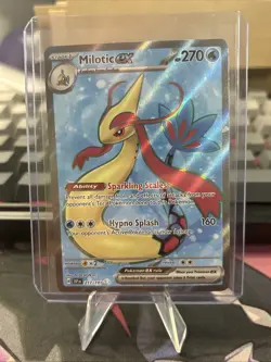 Pokemon Surging Sparks Milotic EX Full Art Ultra Rare Card 217/191 NM Condition - Image 1