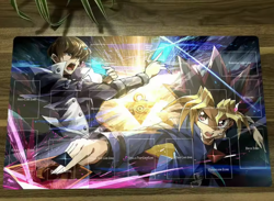 YuGiOh Duel playmat SETO YUGI TCG CCG Trading Card Game Mat Pad - Image 1