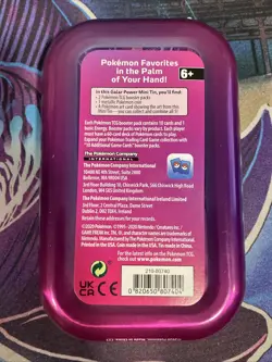 Pokemon TCG Galar Powers Mini Tin: Galarian Rapidash (+ Art Card) - Image 2