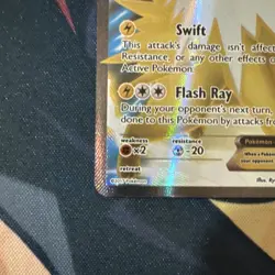 Jolteon EX | 28a/83 Holo Full Art Promo | Pokemon Trading Card TCG | - Image 4