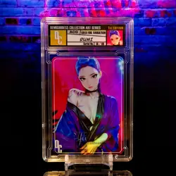 Rumi Waifu Card Encased #14/99 Gold Demigoddess Collection SLAB ACG K-Pop Demon - Image 1