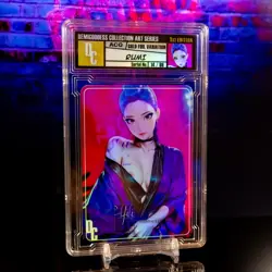 Rumi Waifu Card Encased #14/99 Gold Demigoddess Collection SLAB ACG K-Pop Demon - Image 2