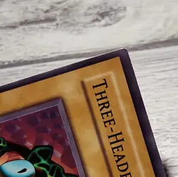 Three-Headed Geedo PSV-002 Yu-Gi-Oh! Card MP 1st Edition - Image 4
