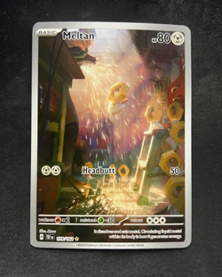 Meltan 179/162 Scarlet & Violet Temporal Forces Pokemon Card NM Pack Fresh - Image 1
