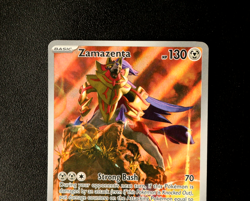 Pokemon Card TCG - Zamazenta 201/182 Destined Rivals - Illustration Rare - NM ⭐ - Image 2