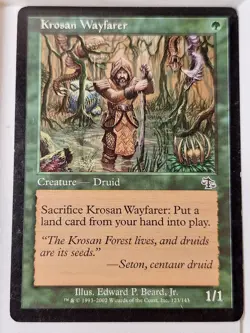 Krosan Wayfarer - Judgment - Magic the Gathering MTG Nice! - Image 1