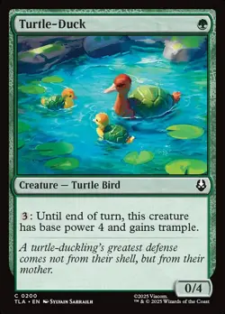 Turtle-Duck | #200 | TLA | MTG | Regular | Mint - Image 1