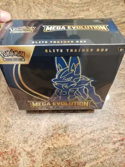 Pokemon TCG Mega Evolution Lucario Elite Trainer Box ETB NEW FACTORY SEALED - Image 1