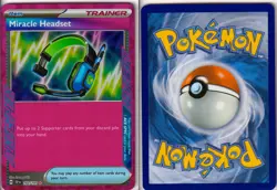 MIRACLE HEADSET - 183/191 Surging Sparks - POKEMON NM/M - Image 3