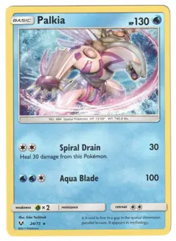 PALKIA - 24/73 Holo Shining Legends - POKEMON NM/M - Image 1