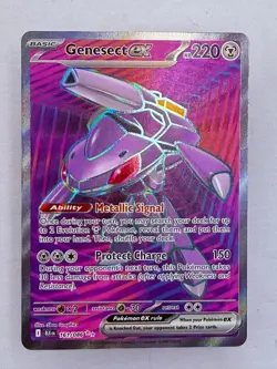 GENESECT EX - 161/086 - Black Bolt - POKEMON NM/M - Image 1