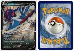 HISUIAN SAMUROTT V - 101/189 Holo Astral Radiance - POKEMON NM/M - Image 3