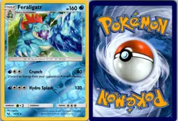 FERALIGATR - 20/73 Shining Legends - POKEMON Reverse Holo NM/M - Image 3