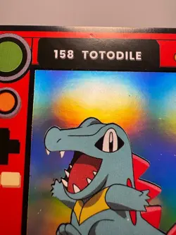 2025 POKEMON POKEDEX FH 3 Johto Card #158 TOTODILE Set of 2 - Peru / Non-TCG - Image 5