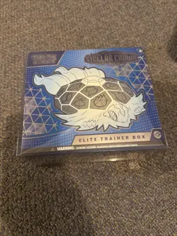 Pokemon stellar crown elite trainer box Etb new and sealed with protective case - Image 1