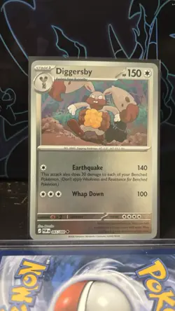 Pokemon TCG Diggersby Reverse Holo 065/088 POR Perfect Order LP Excellent - Image 1