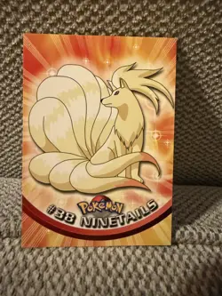 Ninetails Pokemon Topps #38 LP - Image 1