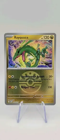 Pokemon TCG: Rayquaza 153/217 Friend Ball Reverse Holo - Ascended Heroes- NM - Image 1