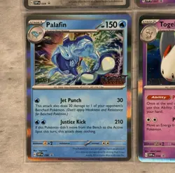 Pokemon Obsidian Flames STAFF Stamped Prerelease Promo Set SVP036,037,038,039 - Image 4
