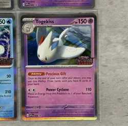 Pokemon Obsidian Flames STAFF Stamped Prerelease Promo Set SVP036,037,038,039 - Image 5