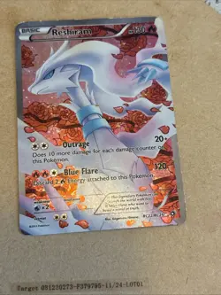 Reshiram RC22/RC25 Radiant Collection Holo – Pokemon TCG LP/MP+ - Image 3