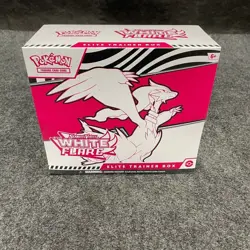 POKEMON TCG: Scarlet & Violet White Flare Elite Trainer Box, Sealed Box is Worn - Image 1