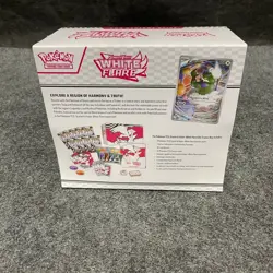 POKEMON TCG: Scarlet & Violet White Flare Elite Trainer Box, Sealed Box is Worn - Image 3