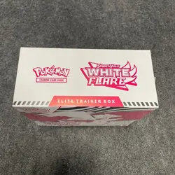 POKEMON TCG: Scarlet & Violet White Flare Elite Trainer Box, Sealed Box is Worn - Image 5