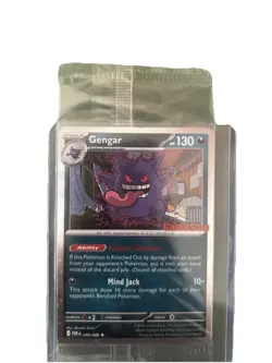 * SWIRL* Gengar 050/088 Pokemon GameStop Promo SEALED - Image 3