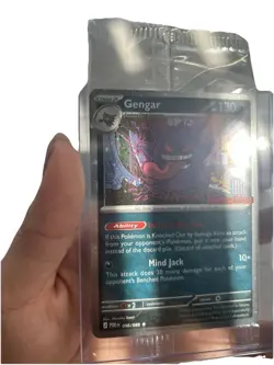 * SWIRL* Gengar 050/088 Pokemon GameStop Promo SEALED - Image 4