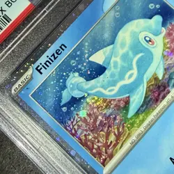 🌀 Pokemon TWM 059/167 - Palafin ex Box Finizen Cosmos - PSA 10 Swirl Low Pop 🌀 - Image 3