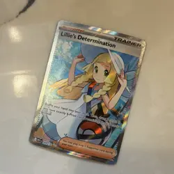 Pokemon Lillie's Determination 169/132 Me01: Mega Evolution Ultra Rare Holo 2016 - Image 1