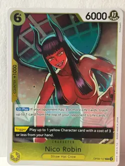 Nico Robin (107) OP09-107 R Emperors in the New World NM One Piece Fast Ship - Image 1