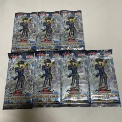 Yu-Gi-Oh! Five Dees Duelist Pack Yusei Edition 7 Used Card Pack - Image 1