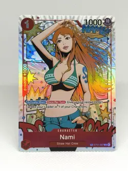 Treasure Rare Nami ST01-007 Alt Art OP06 Wings Of The Captain NM TR One Piece - Image 1