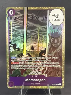 Mamaragan OP15-078 (Super Rare) One Piece: Adventure on Kami's Island Foil NM - Image 1
