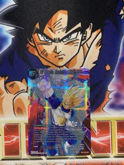SS Vegeta Exploiting Weakness Alternate Art Foil Dragon Ball Super Card Game - Image 1