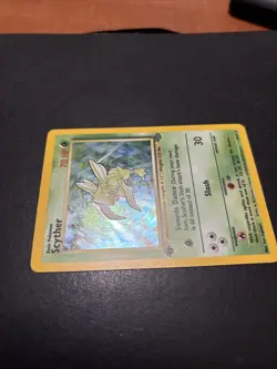 Pokemon Scyther 10/64 Jungle 1st Edition Holo Rare 1999 - Image 4