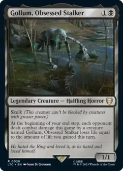 Gollum, Obsessed Stalker - Near Mint MTG - Image 1