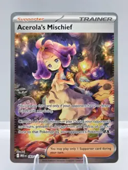 Acerola's Mischief 183/132 Special Illustration Rare Mega Evolution Pokemon NM - Image 1