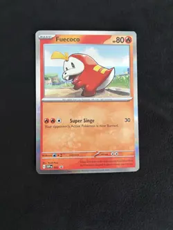 Fuecoco 002 Sv: Scarlet & Violet Promo Holo Pokemon TCG - NM - Image 1