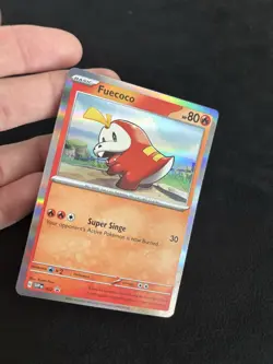 Fuecoco 002 Sv: Scarlet & Violet Promo Holo Pokemon TCG - NM - Image 2