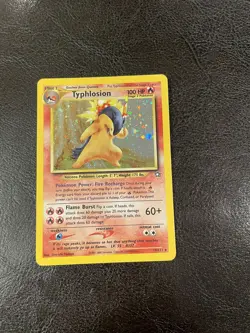 Pokemon Typhlosion Neo Genesis 17/111 Holo Unlimited Rare - Image 2