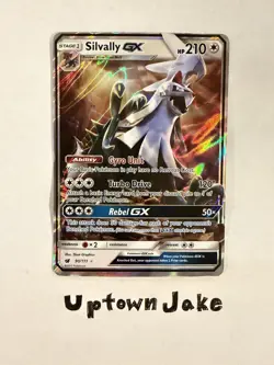 Pokemon Silvally GX 90/111 Crimson Invasion Sun & Moon ULTRA RARE (2) - Image 1