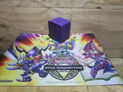 Yu-Gi-Oh! OTS Exclusive Toons Playmat and Purple Deck Box - Image 1